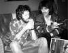 Eric Clapton and George Harrison
